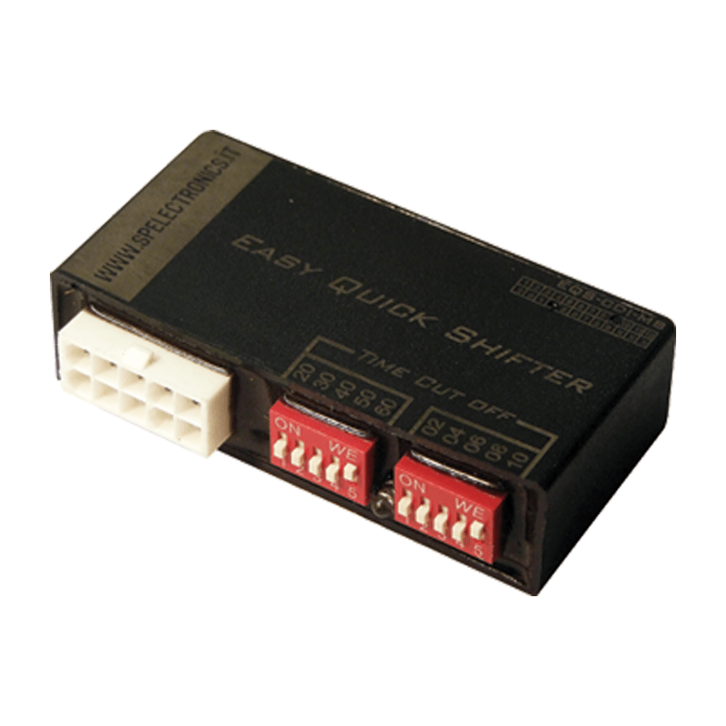 Quick Shifter EQS Batteryless Kit with BIDIRECTIONAL (push/pull) sensor for twin-cylinder Carburetor 2T/4T engine